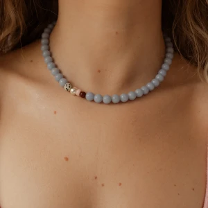 Naszyjnik z kamieni naturalnych UMA BLUE